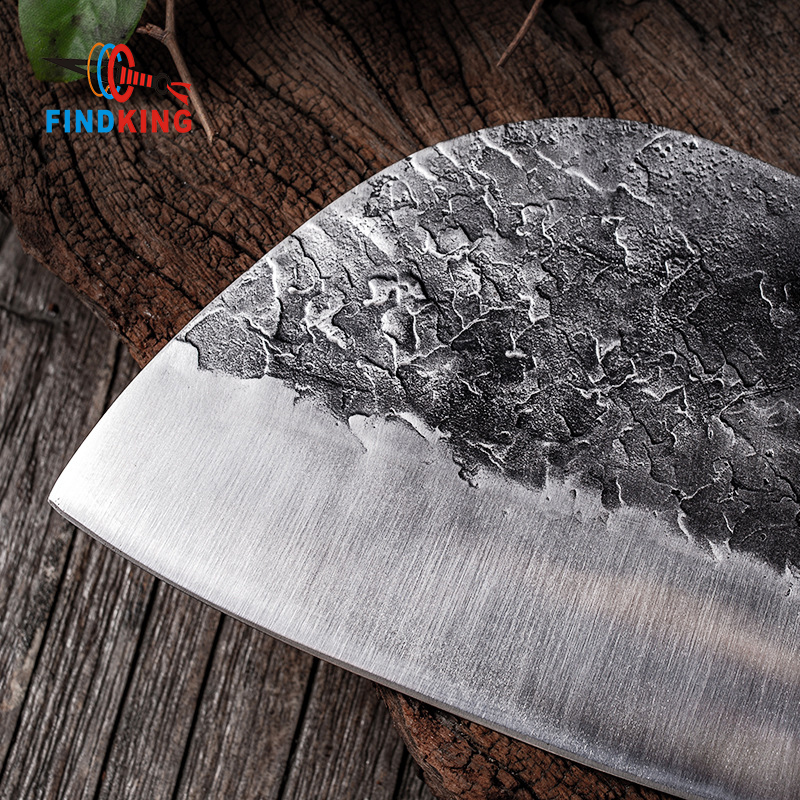 FINDKING Handmade Forged Chef Knife 4Cr13Mov Forged Chinese Cleaver Professional Kitchen Knives Meat Vegetables Slicing Knife