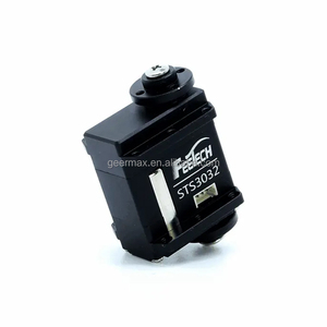 6V 4.5Kg con codice magnetico di 360 gradi doppio albero seriale Servo STS3032-C036 per Feetech STS3032 Coreless motore Al Case