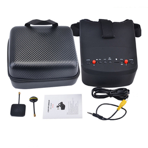 LS-800D Video gözlüğü 5.8G, 40CH görüntü aktarımı ve 5 inç DVR kayıtları FPV uzaktan kumandası alır. - Product Image 2