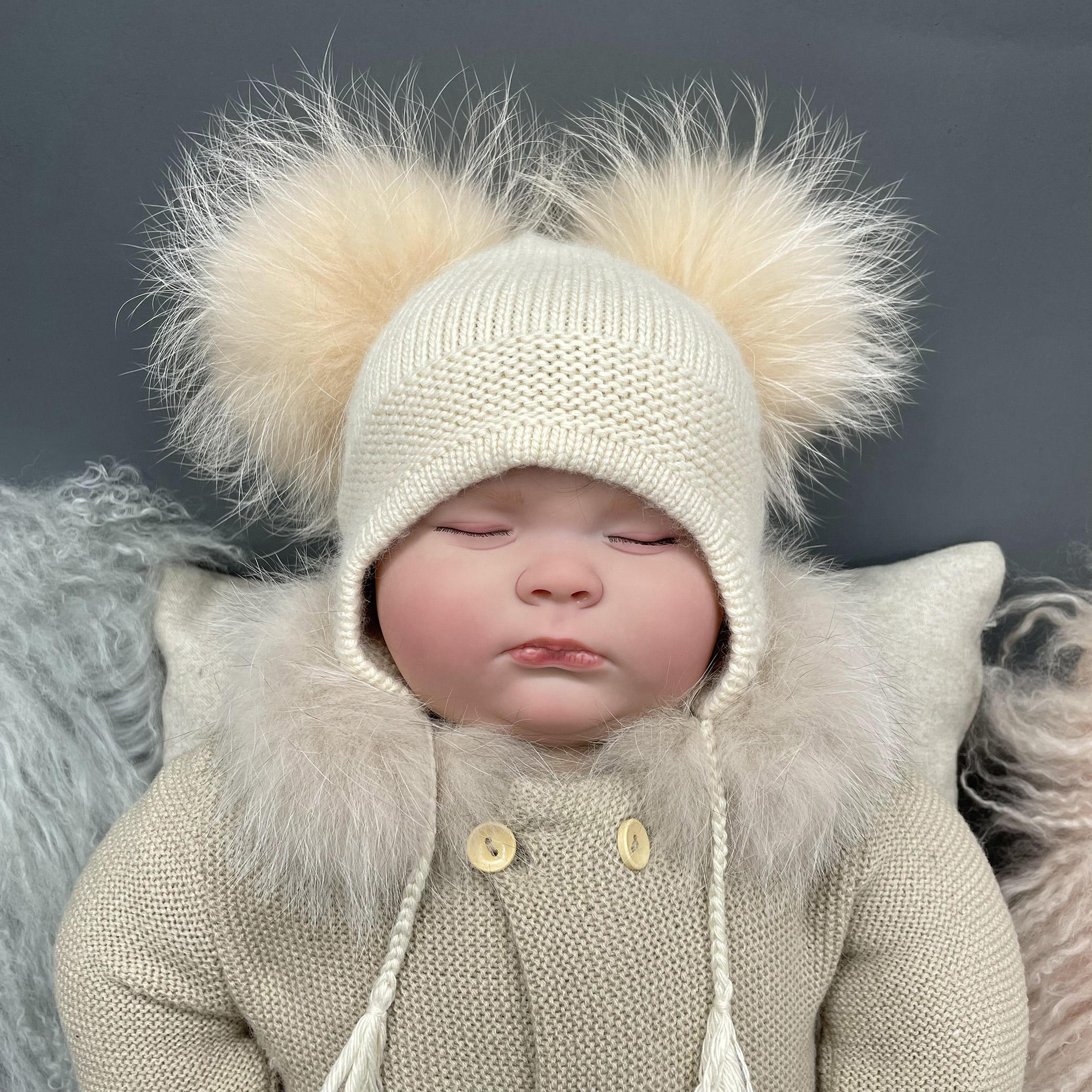 Taille enfant beige