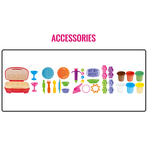 Education Kitchen Colored <strong>Clay</strong> Toy Set Simulation Cooking <strong>Pot</strong> Waffles <strong>Making</strong> Machine Creative DIY Learning Materials Dough Toys - Product Image 2