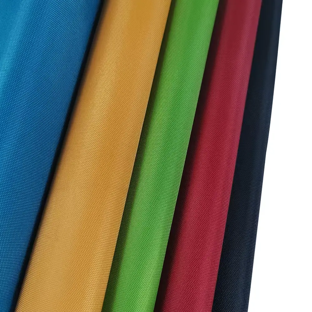 Nhà Máy Giá không thấm nước rPet Ripstop 210D polyester Oxford vải với PU lớp phủ PVC