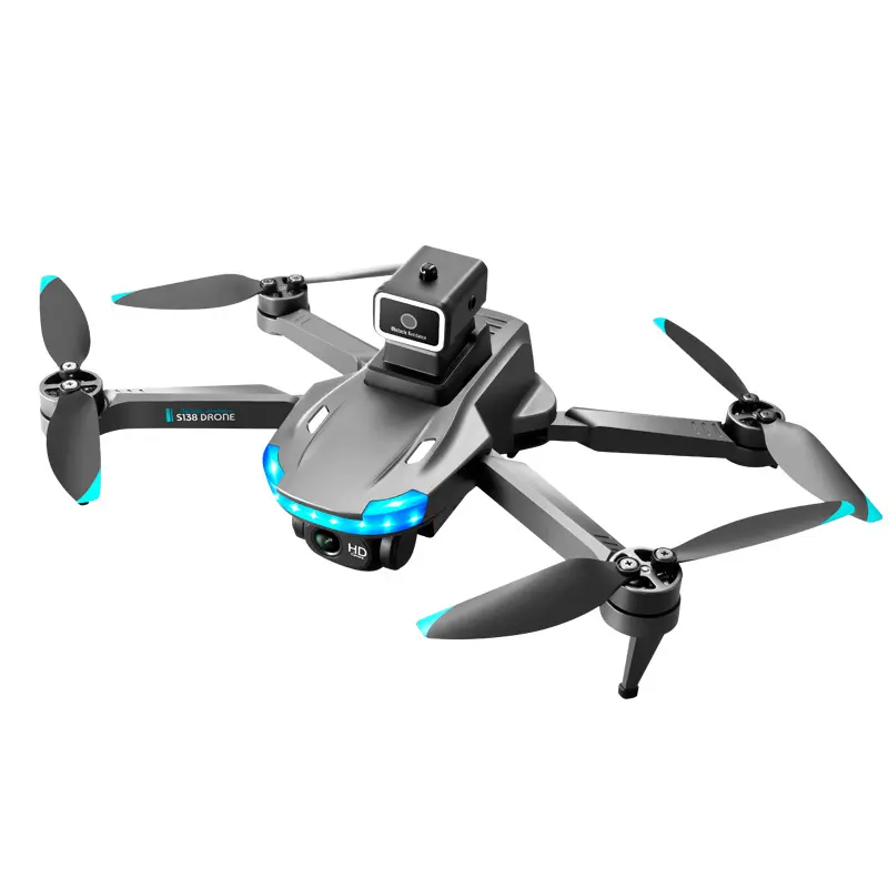 S138 drone FPV drone de brinquedo para iniciantes com câmera dupla de fluxo óptico 4K