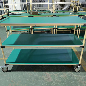 Nhà máy cung cấp trực tiếp nạc Ống bàn làm việc công cụ giỏ hàng đa lớp nạc Ống giỏ hàng cơ khí hội thảo công cụ handcart - Product Image 5