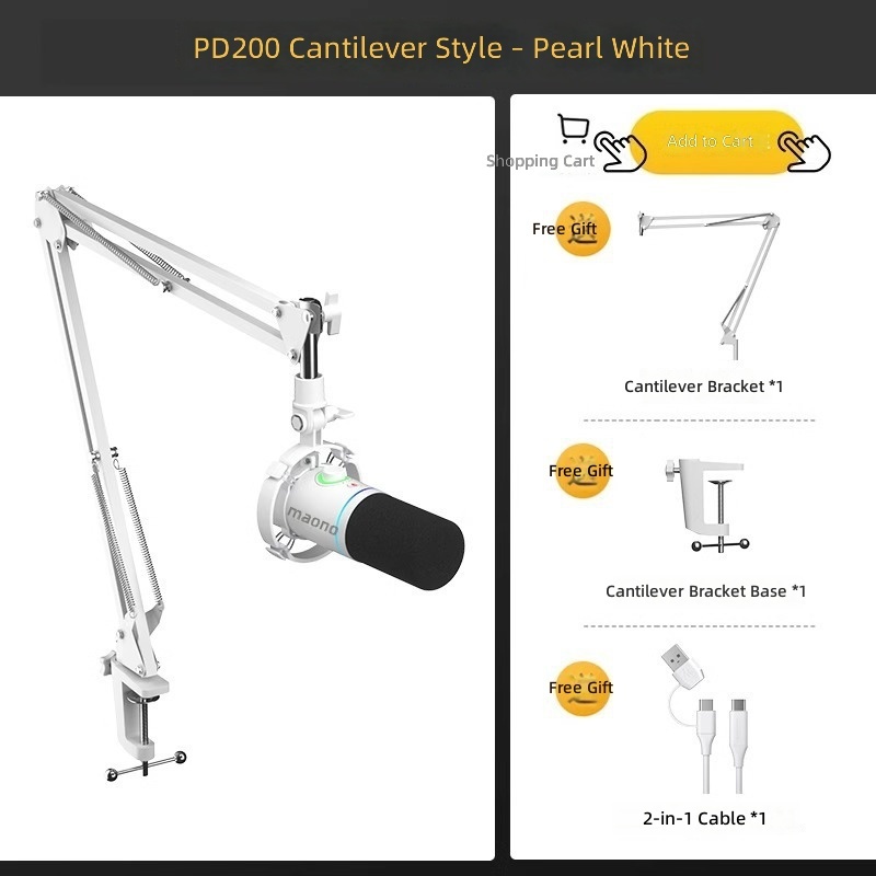 White (cantilever bracket type)