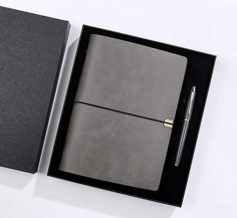Coffret cadeau bracelet rétro gris