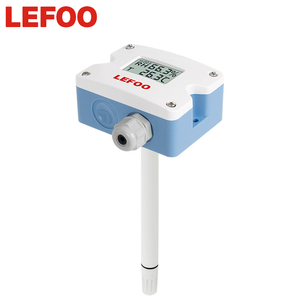 LEFOO-transmisor de temperatura y humedad de pared RS485, pantalla LCD Digital, Sensor de temperatura y humedad para invernadero
