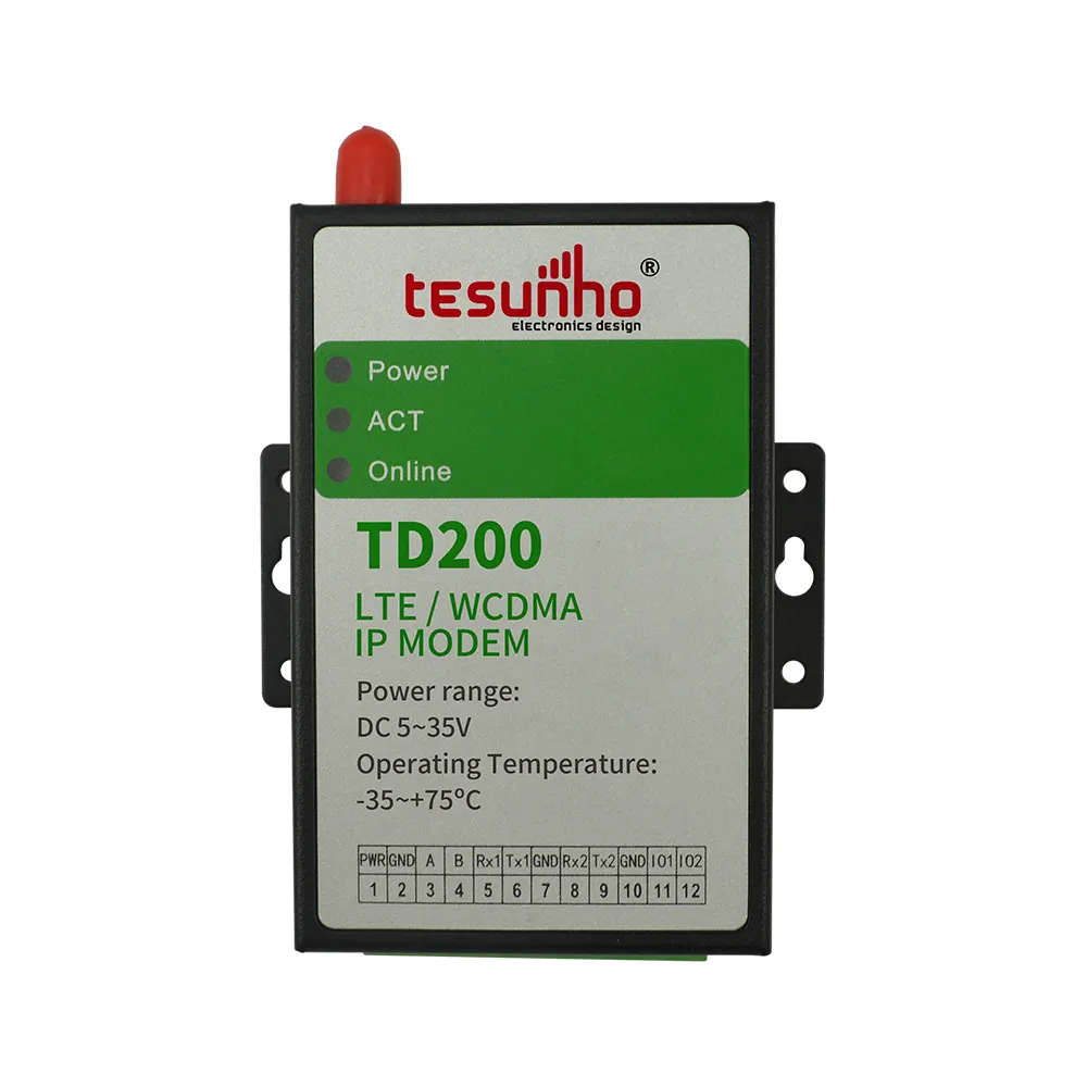 R Tesunho TD200 Modbus IP 모뎀 SMS 게이트웨이 DTU 무선 모뎀 IP