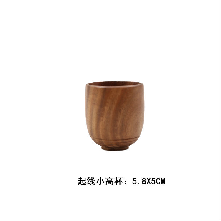 Small high cup with raised lines