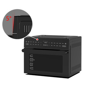 Friggitrice a schermo digitale 1800W forno 30L capacità 10 programmi preimpostati in acciaio inox Touch pulsante di controllo elettrico domestico - Product Image 1