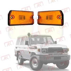 2024 füme temizle Led sinyal lambası Side Marker Fender işıklar Toyota Land Cruiser 70 serisi LC70 LC71 LC75 LC76 LC79 - Product Image 3