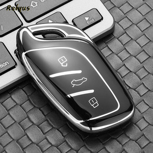 Yumuşak TPU araba uzaktan anahtar kılıfı kabuk Roewe RX5 i6 i5 RX3 RX8 ERX5 MG ZS EV MG6 EZS HS EHS koruyucu Fob aksesuarları - Product Image 1