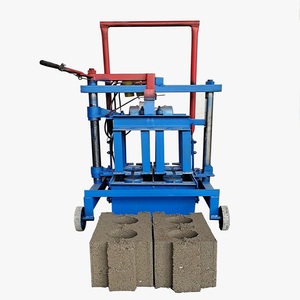 Máquina de fabricación de bloques de cemento hueco, maquinaria Popular, máquina de bloques de construcción con precio más bajo - Product Image 1