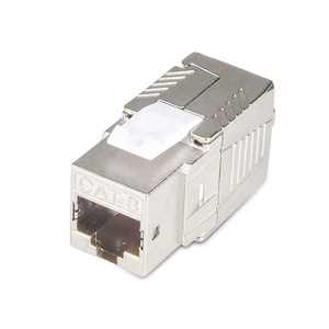 Linkwylan GHMT Certificated 40G 2000MHz Cat8 Keystone Module RJ45 Cat8 Connector Face Plate <strong>Patch</strong> <strong>Panel</strong> Telecom Parts - Product Image 2