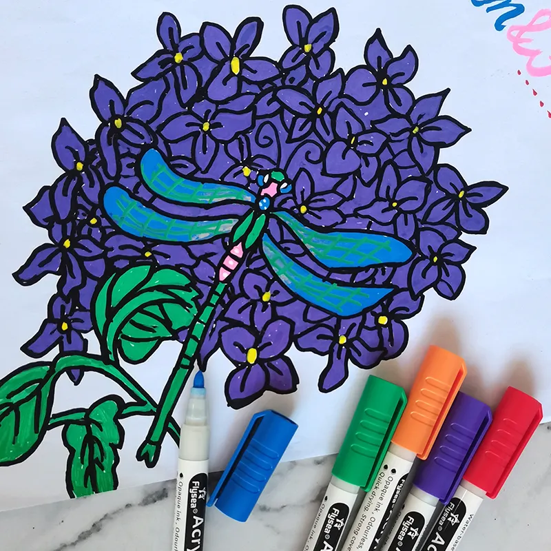 Ready to ShipIn StockFast DispatchBrush Tip Marker Pens Art Marker Pens Multicolor Pen SetPopular
