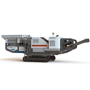 SBM komple kaya ocağı taş kırıcı hattı paletli tip mobil motor taş kırma tesisi - Product Image 6