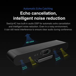 4K ePTZカメラビデオ会議室Webカメラサプライヤーコンピュータービデオ会議システムオールインワンデザイン - Product Image 3