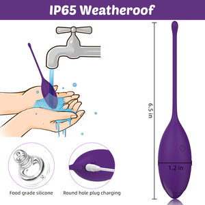 Ylove máy rung điều khiển từ xa có thể sạc lại USB 10 tốc độ cho nữ Đồ chơi tình dục trứng tình yêu silicon cấp thực phẩm <span class=keywords><strong>kegel</strong></span> tập thể dục âm đạo - Product Image 4