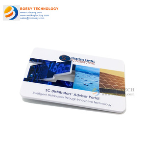 Boesy Low Cost and High Quality Full Color Printing Paper Smart Key Usb Webkey, Thin <strong>Memory</strong> Card Handy Usb <strong>Flash</strong> Webkey - Product Image 2