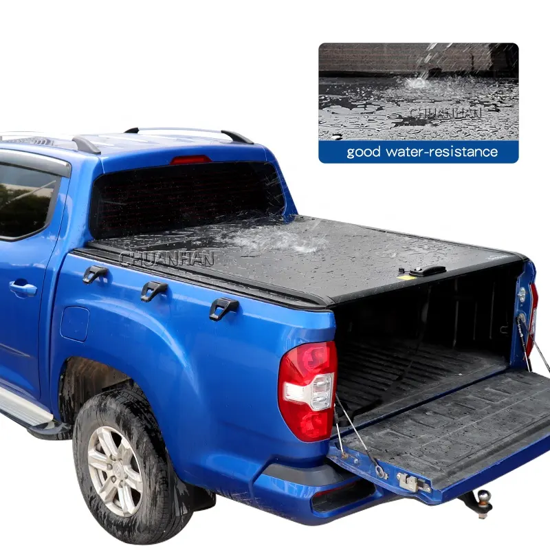 pick up bed cover roller lid hard tonneau cover for 2022 hilux vigo revo rocco double cab