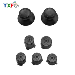 Per Controller Xbox 360 Kit Mod in metallo in alluminio levette levette Joystick proiettile analogico pulsanti guida ABXY sostituisci - Product Image 4