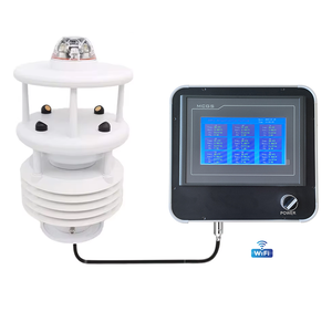 Ce OEM 6 trong 1 nhỏ gọn siêu âm tốc độ gió và hướng nhiệt độ độ ẩm quang lượng mưa tích hợp Trạm thời tiết RS485 - Product Image 2