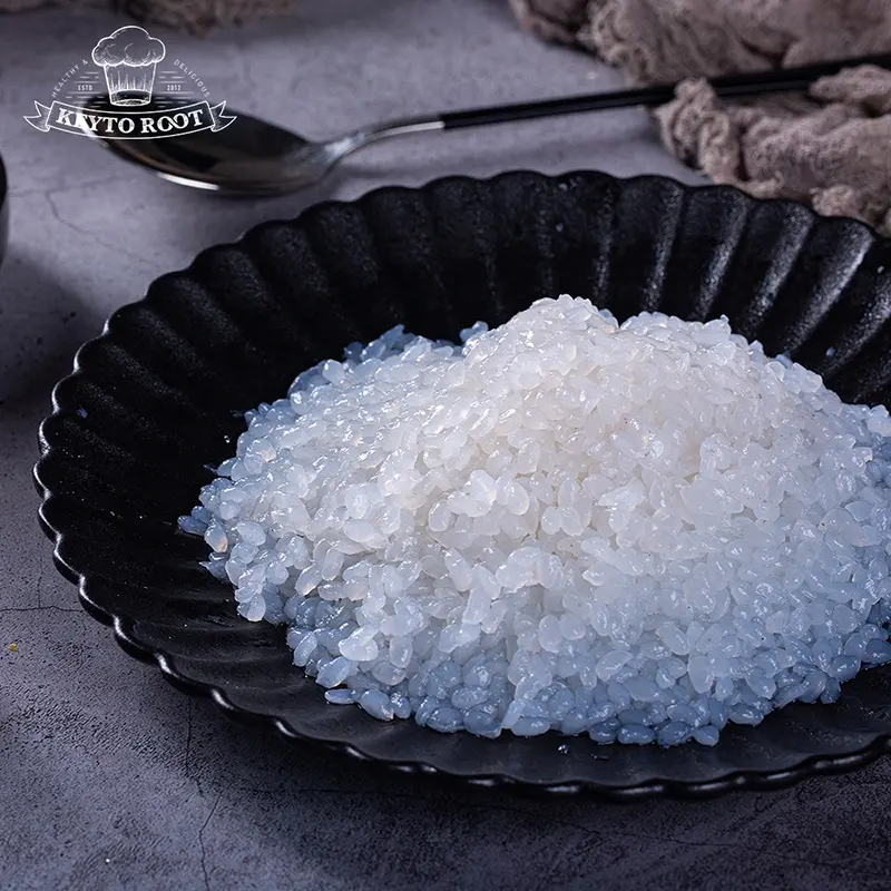 Macarrão orgânico japonês da malásia, vegetal instantâneo konjac de pérola para arroz diabetes