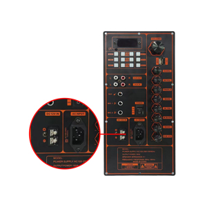AMPLIFICADOR DE POTENCIA DE Audio de bajo precio, módulo de preamplificador de potencia de altavoz activo de 12V - Product Image 1
