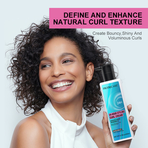 <strong>Leave</strong> in 4C Curly Hair Cream Curling Moisture Cream <strong>Defining</strong> Curly Curl Cream - Product Image 3