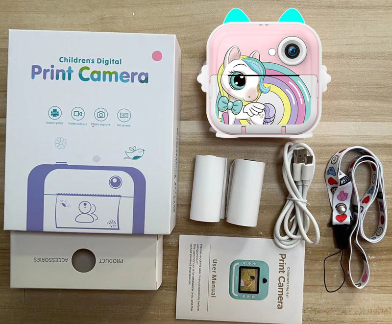 Cámara de unicornio rosa (con aplicación)