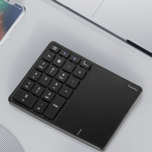 Teclado Digital inalámbrico de 2,4G para portátil, escritorio, Oficina Financiera, contabilidad, panel táctil portátil silencioso, teclado Digital Bluetooth - Product Image 3