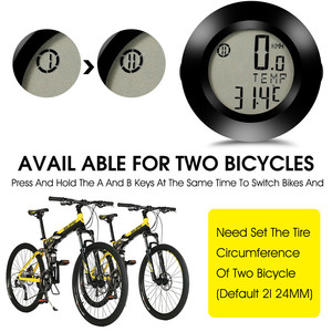 WEST BIKING Digital Bicycle <strong>Computer</strong> with Waterproof LCD Display Speedometer and Odometer Smart Sensor Type