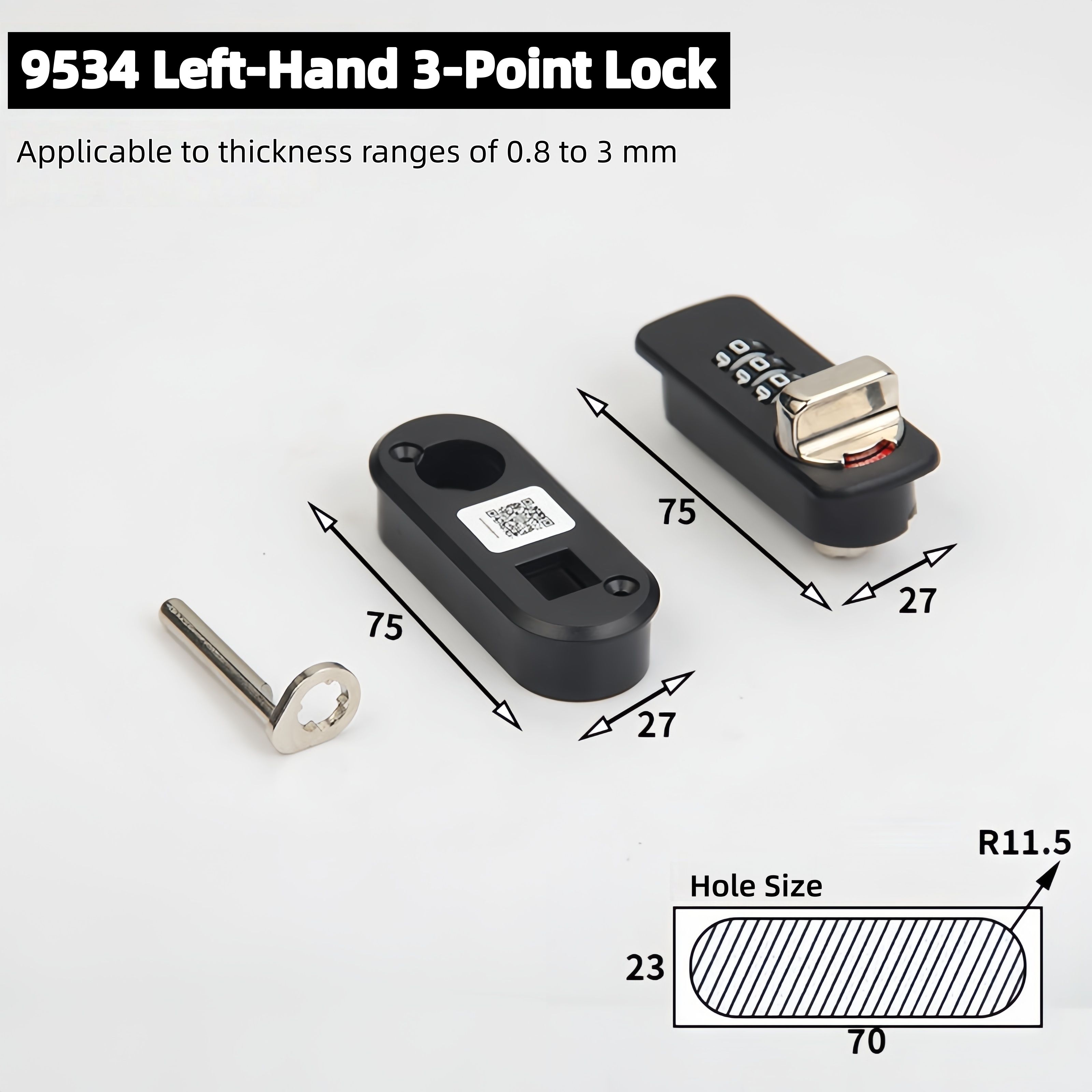 Right-Hand Double Door Lock