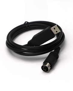 Yüksek kaliteli CH340C çip DIN 5PIN erkek/kadın seri RS232 USB klavye dönüştürücü adaptörü düz aracılığıyla ara kablosu - Product Image 2