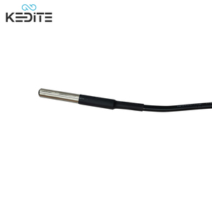 Sensor de temperatura de cadena de frío de alta precisión DS18B20 sensor de temperatura digital Acero inoxidable IP68 sonda impermeable