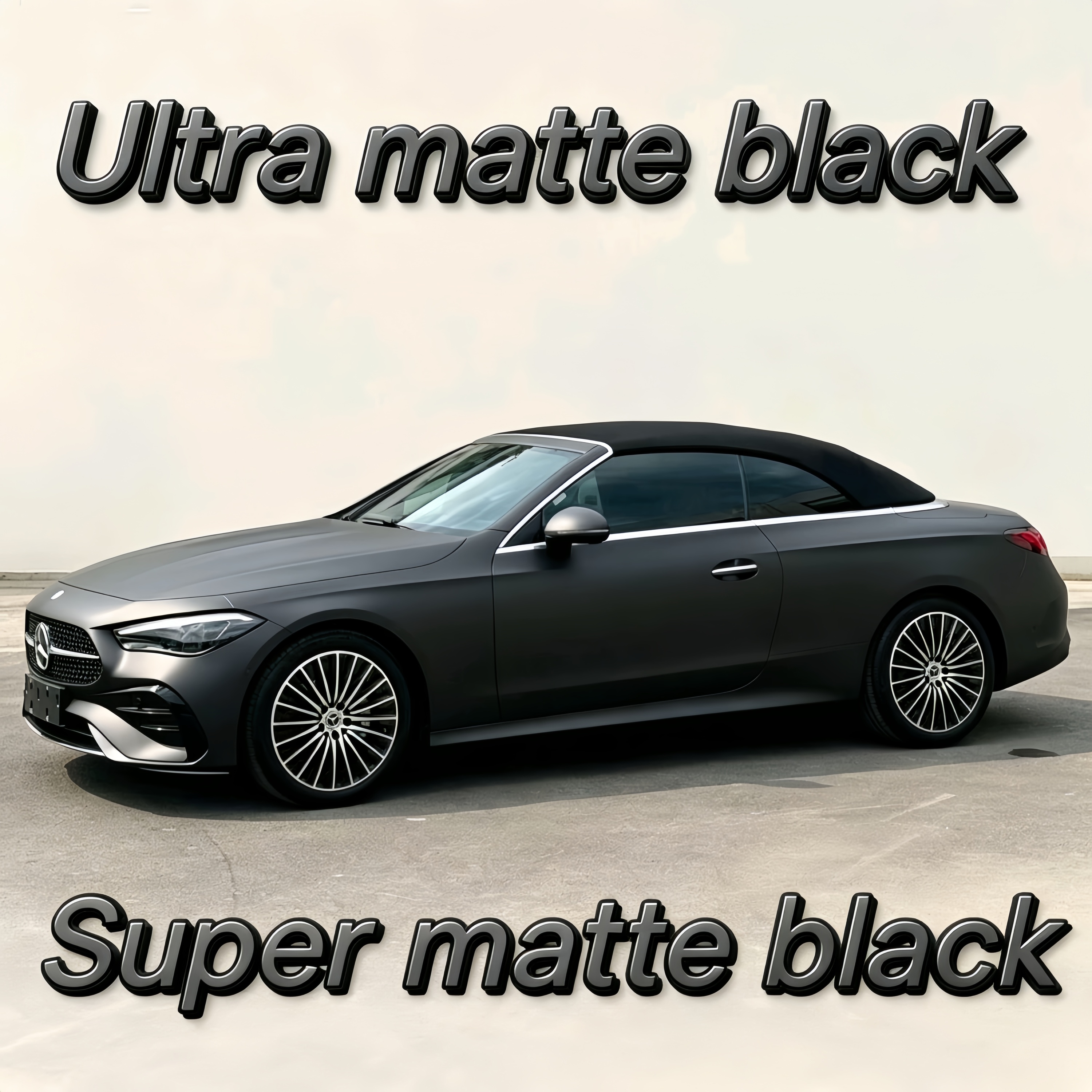 Noir super mat