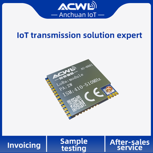 Módulo inalámbrico de espectro ensanchado de baja potencia AC6601 _ 100mW Módulo de red de topología de estrella de micropotencia de largo alcance LoRaGFSK inalámbrico - Product Image 6