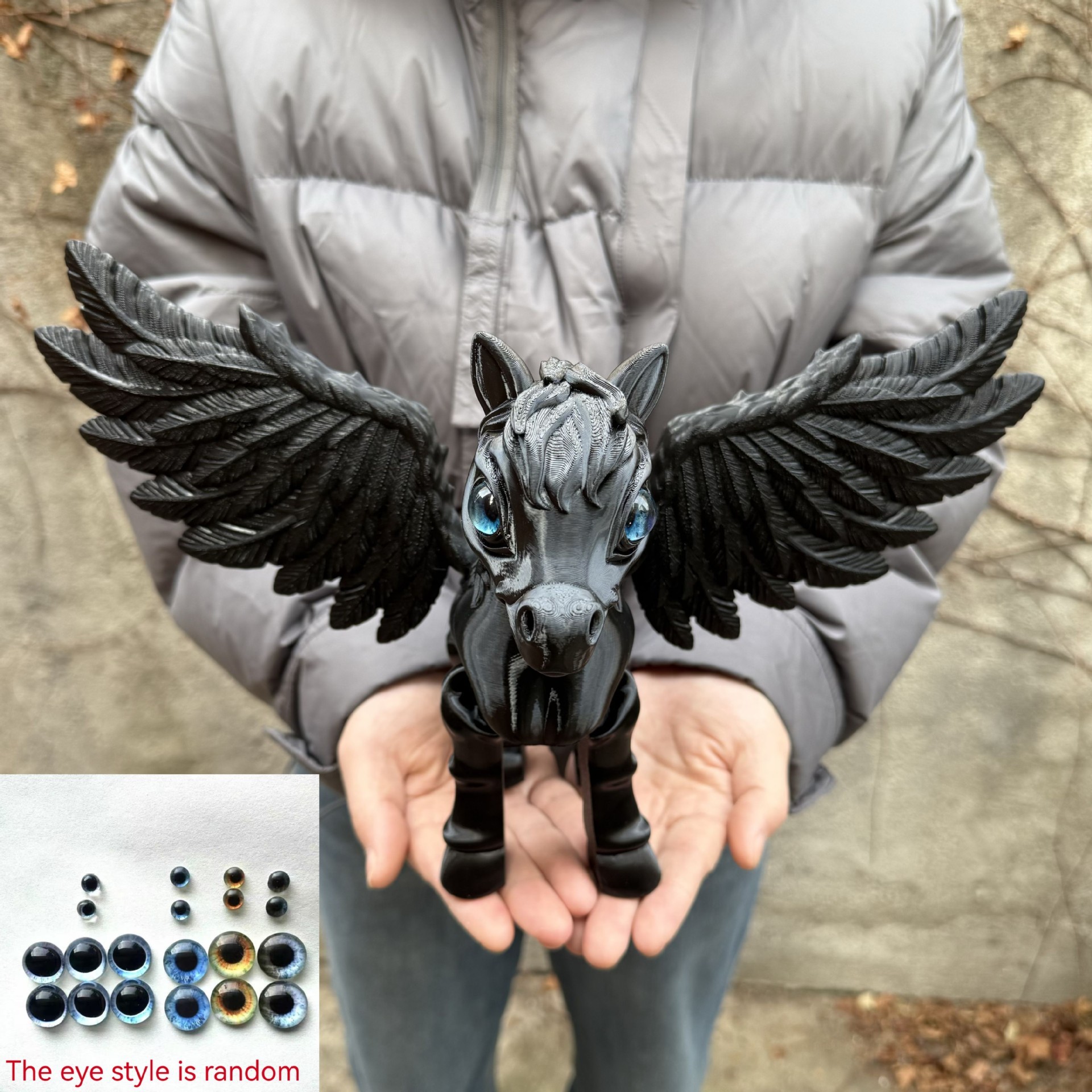 Large black