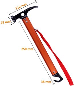 Búa OEM Với Tay Cầm An Toàn Bằng Hợp Kim Nhôm Cho Búa Chốt Cắm Trại Đi Bộ Đường Dài Ngoài Trời - Product Image 4