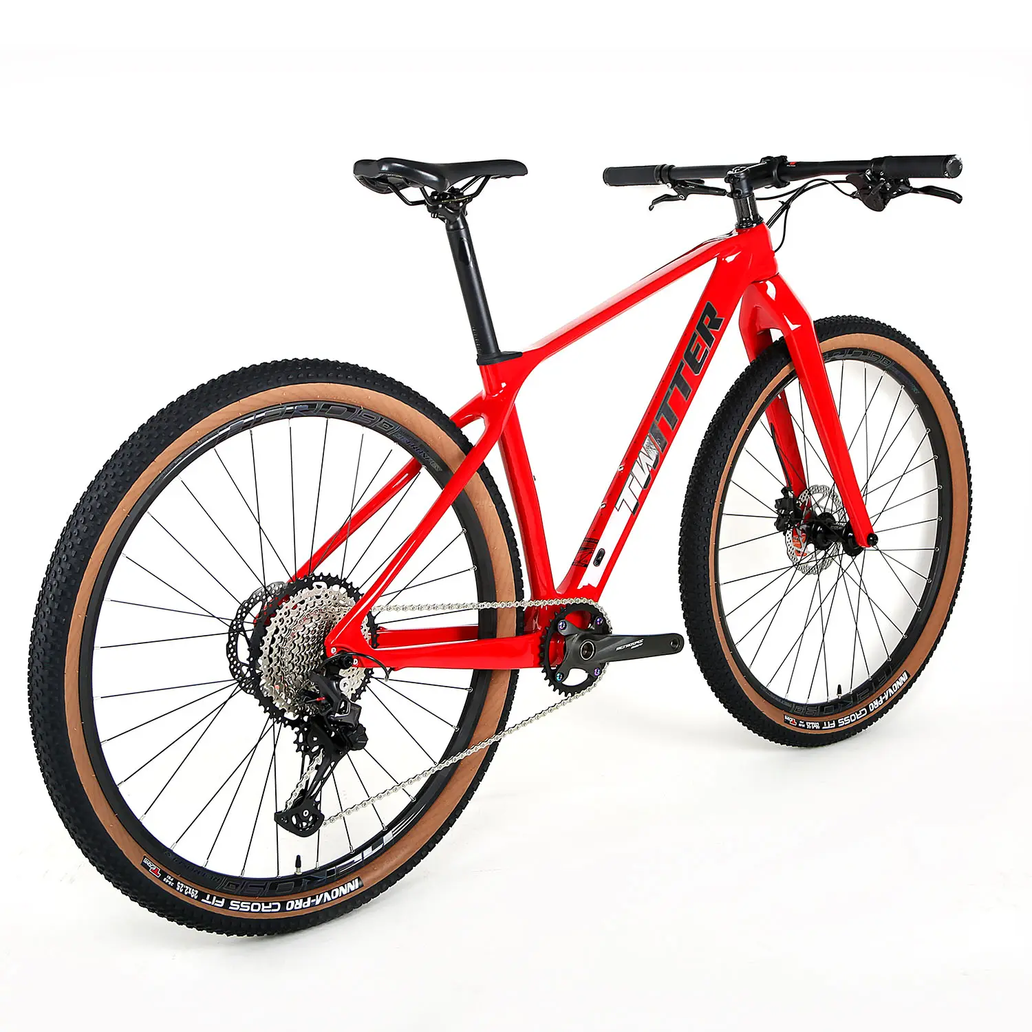 Twitter SHlMANO DEORE 1x12 vitesses 29 pouces vtt de Cross-Country Trail Mountain Bike M6100 de haute qualité