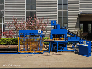 Apilador automático de arcilla de barro de tierra comprimida hidráulica, máquina de fabricación de ladrillos de bloques de enclavamiento de Adobe ecológico, de enclavamiento de Adobe - Product Image 5