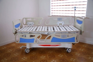 Hochey-Elevador lineal de cilindro hidráulico con pesaje con batería, cama ICU, 5 funciones, modelo FG09 - Product Image 4