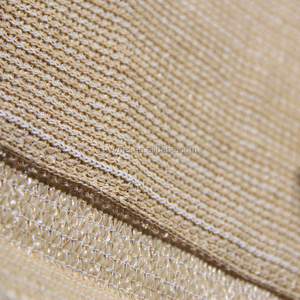 Rete in plastica per ombra HDPE lavorata a maglia 90% Beige verde agricolo rete da ombra/rete parasole