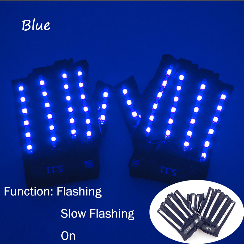 gants bleus