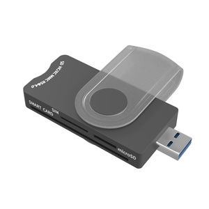 Taşınabilir 6-in-1 akıllı kart okuyucu Combo USB harici ATM dizüstü cep telefonu sahip SD/TF SIM MS/M2 hafıza kartı desteği - Product Image 2