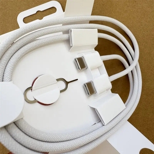 2025 yeni 3A tipi C PD şarj Apple için kablo 1M naylon USB C veri hızlı şarj kablosu için iPhone 16 15 Pro Max Macbook - Product Image 3