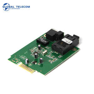 Netlink Media Converter Board HTB-3100AB HTB-100S 100M Fiber Media Converter PCBA mit 1*9 Modul - Product Image 2