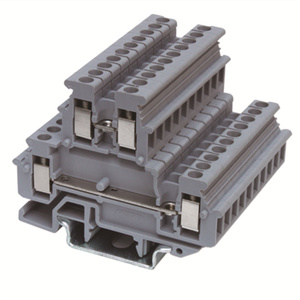UKKB 10 2 Conexión de nivel de dos etapas Alimentación de cobre de doble capa a través de bloques de terminales de carril DIN - Product Image 1