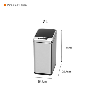 Java 410 de acero inoxidable lento y silencioso inteligente basura con Ce Rohs - Product Image 5