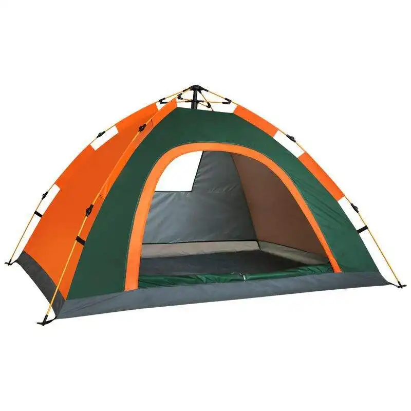 Lều Cắm Trại Mái Vòm NGOÀI TRỜI 3-4 Người Siêu Nhẹ 170T Polyester Tùy Chỉnh Lều Bật Lên Tự Động